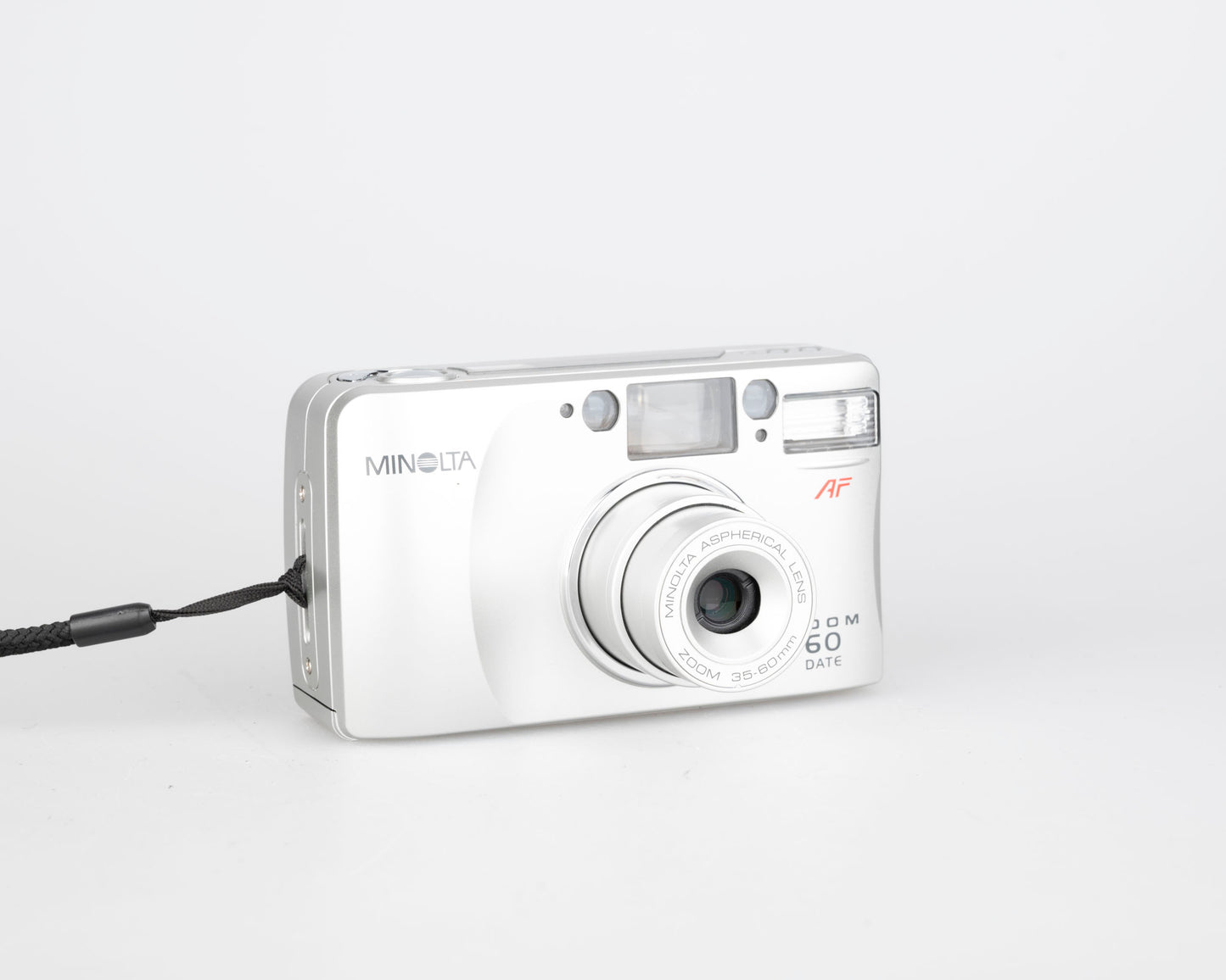Appareil photo Minolta Zoom 60 Date 35 mm avec boîte d'origine + étui (série 20302683)