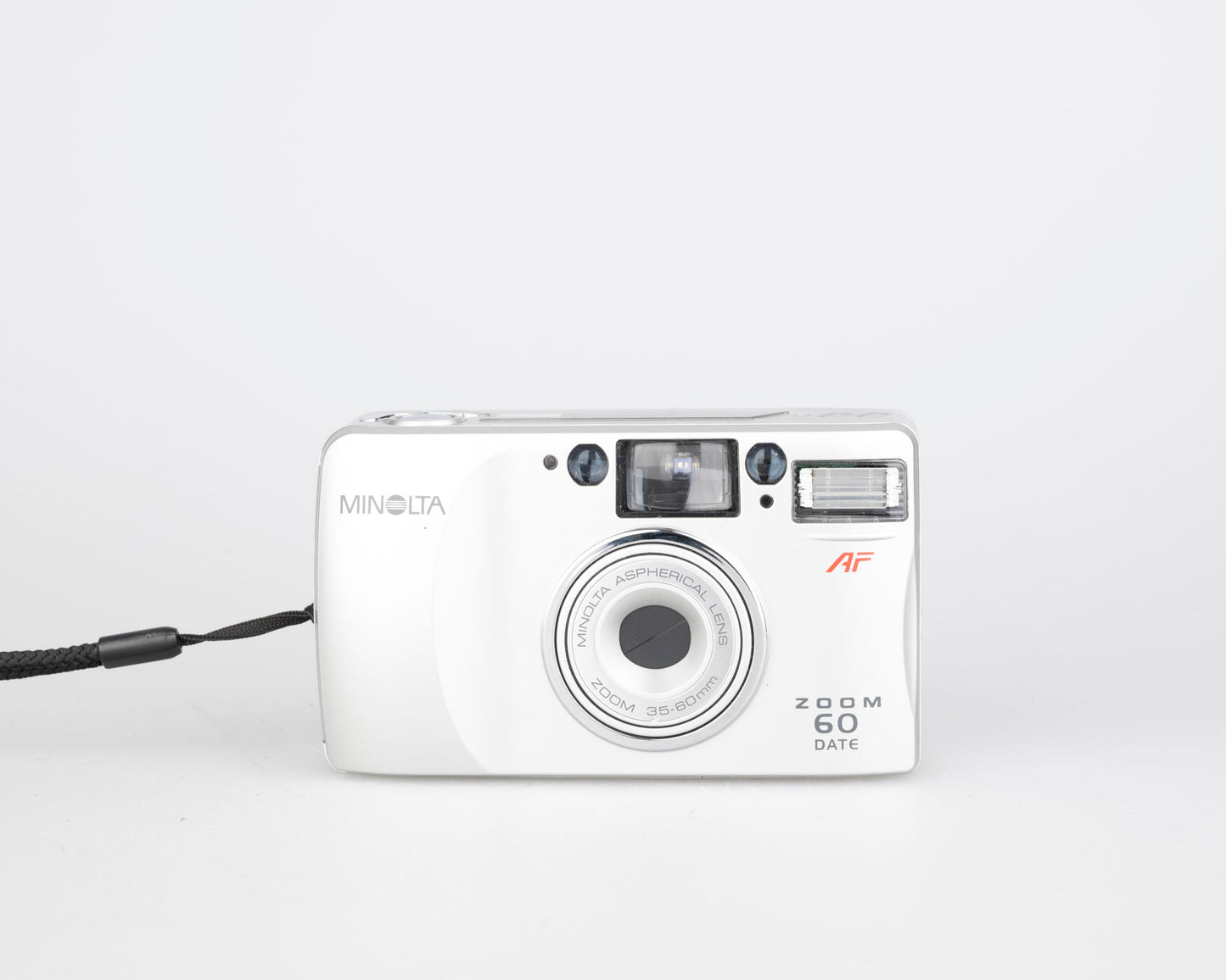 Appareil photo Minolta Zoom 60 Date 35 mm avec boîte d'origine + étui (série 20302683)