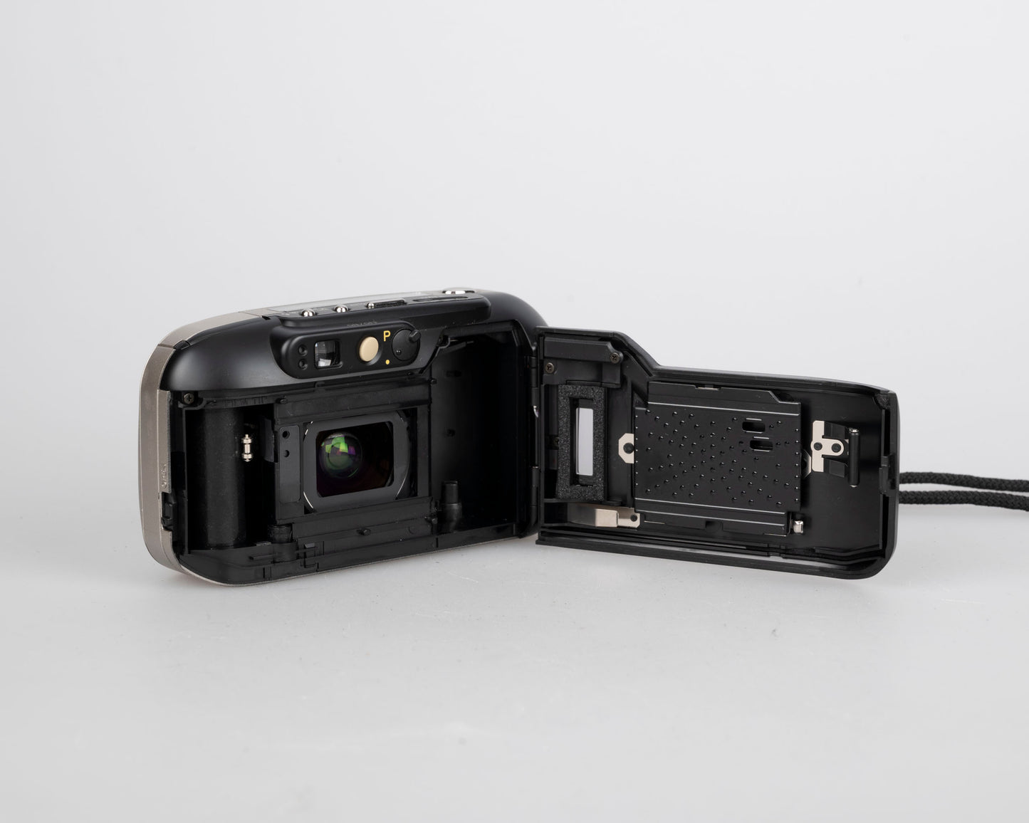 Appareil photo Minolta Capios 75 35 mm avec télécommande + étui + boîte d'origine + manuel (série 31101989)