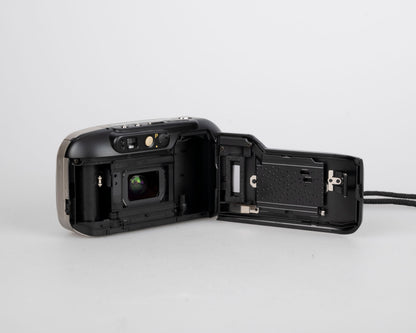 Appareil photo Minolta Capios 75 35 mm avec télécommande + étui + boîte d'origine + manuel (série 31101989)