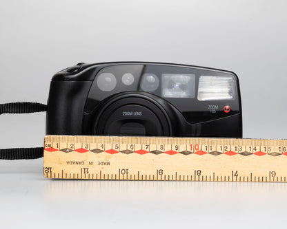 Black's (Samsung) Insight Zoom 105 35mm camera w/ original box, case, and manual (serial 1541839)