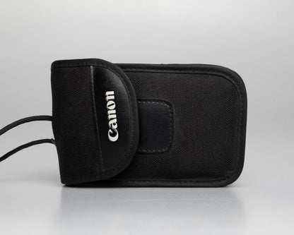 Canon Prima Zoom Shot 35mm film camera w/ case (serial 4615096)