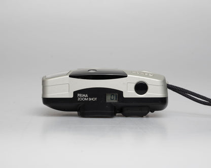 Canon Prima Zoom Shot 35mm film camera w/ case (serial 4615096)