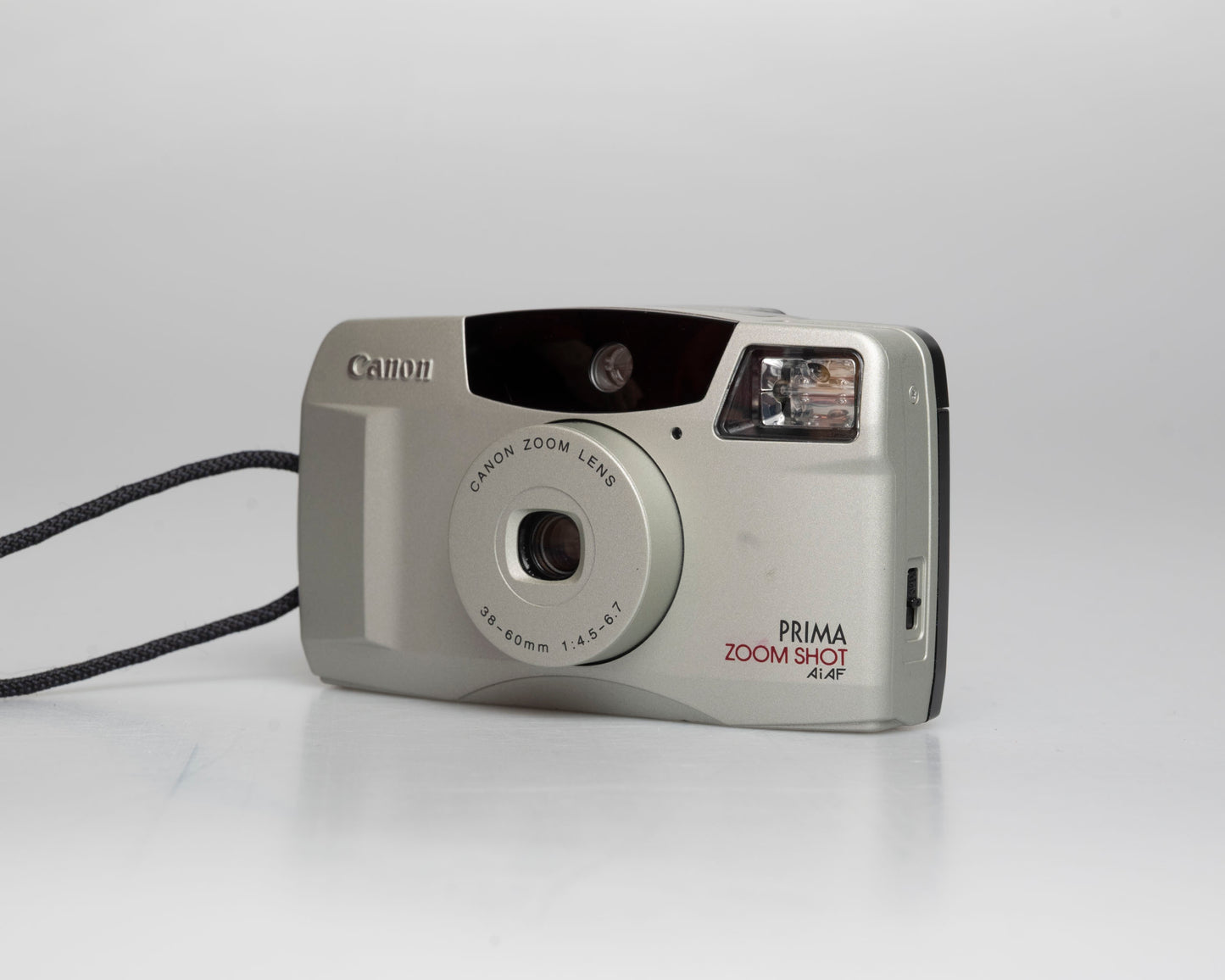 Canon Prima Zoom Shot 35mm film camera w/ case (serial 4615096)