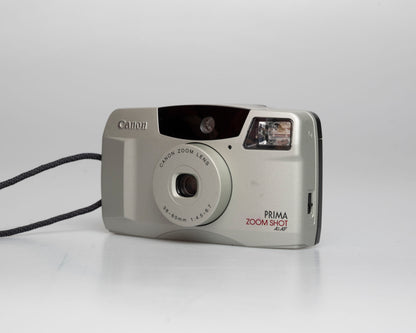 Canon Prima Zoom Shot 35mm film camera w/ case (serial 4615096)