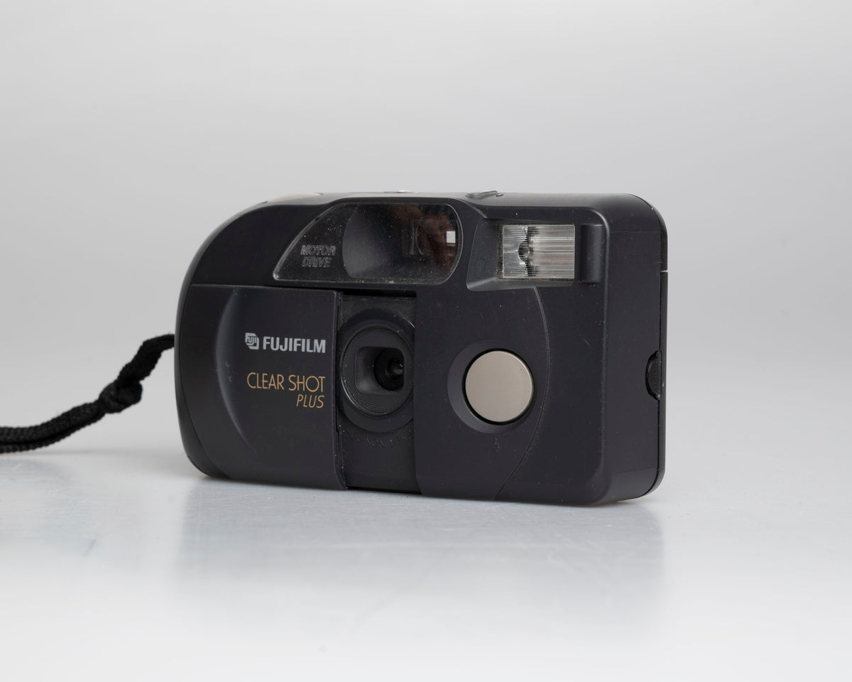 Fujifilm Clear Shot Plus 35mm film camera (w/ black strap)