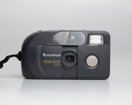 Fujifilm Clear Shot Plus 35mm film camera (w/ black strap)