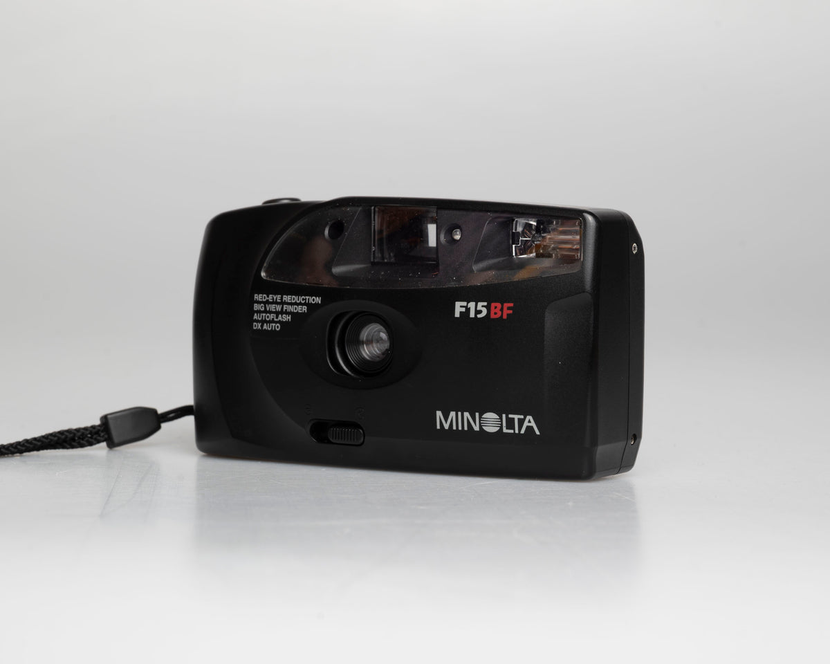 Minolta F15BF 35mm film camera (serial 42816453)