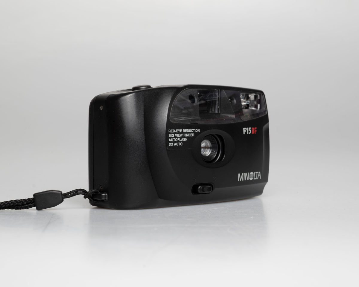 Minolta F15BF 35mm film camera (serial 42816453)