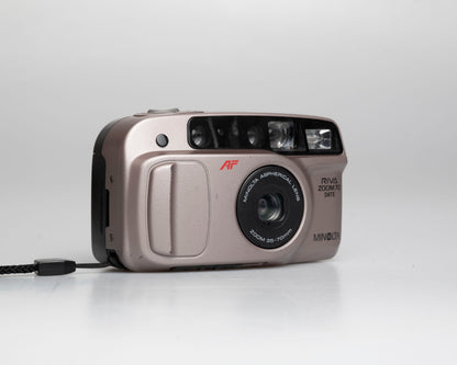 Minolta Riva Zoom 70 Date 35mm camera w/ case (serial 34907746)
