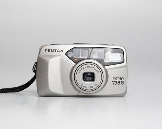 Pentax Espio 738G 35mm camera w/ manual (serial 9132579)