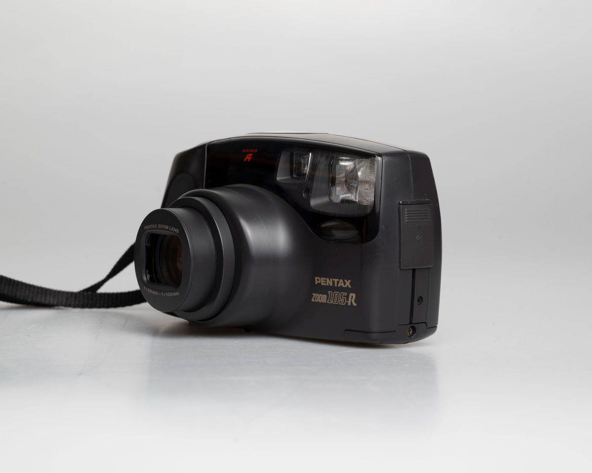 Pentax Zoom 105-R 35mm camera (serial 5002164)