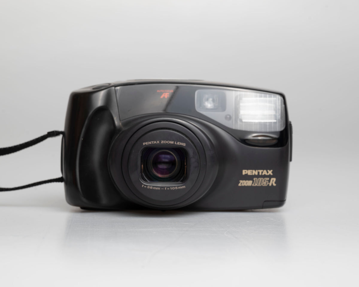Pentax Zoom 105-R 35mm camera (serial 5002164)