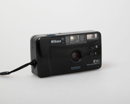 Appareil photo argentique Nikon AF230 35 mm avec étui (série 7003229)
