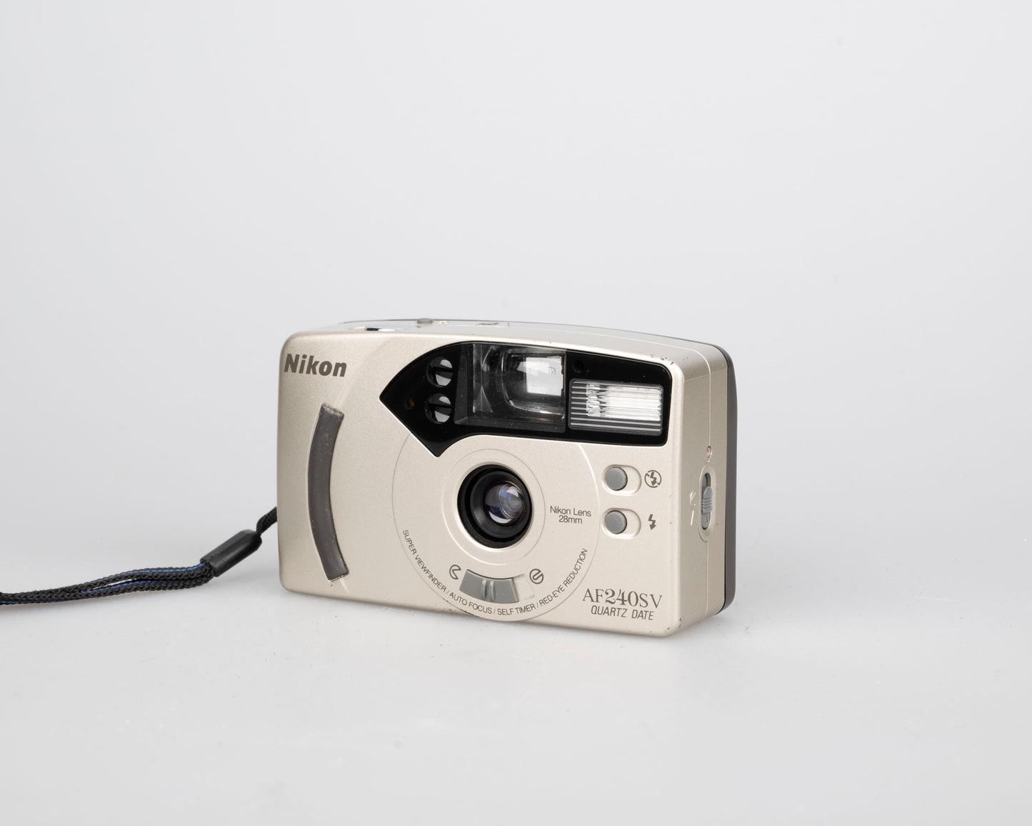 Appareil photo argentique Nikon AF240SV 35 mm avec étui (série 5805286)