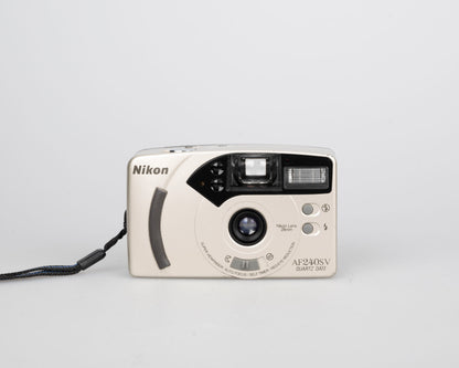 Appareil photo argentique Nikon AF240SV 35 mm avec étui (série 5805286)