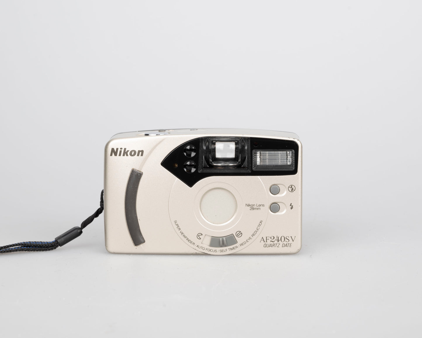 Appareil photo argentique Nikon AF240SV 35 mm avec étui (série 5805286)