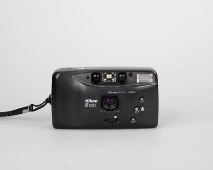 Appareil photo argentique Nikon AF400 35 mm avec étui (série 5011322)
