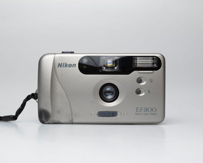 Nikon EF300 35mm camera w/ case (serial 6733294)