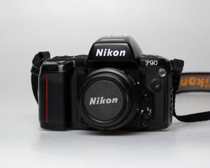Nikon F90 35mm film SLR w/ AF Nikkor 50mm f1.8 lens (serial 2182919) | film🎞tested