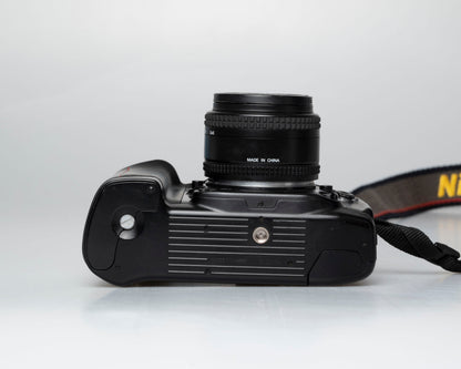 Nikon N90S 35mm film SLR w/ AF Nikkor 50mm f1.8 lens (serial 2232106) | film🎞tested