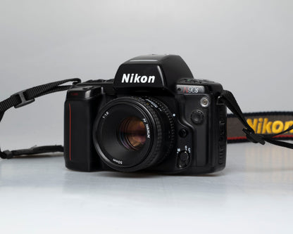 Nikon N90S 35mm film SLR w/ AF Nikkor 50mm f1.8 lens (serial 2232106) | film🎞tested