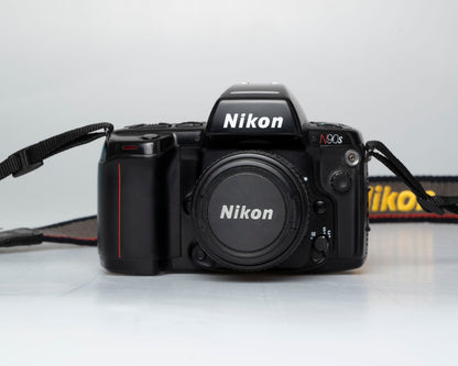 Nikon N90S 35mm film SLR w/ AF Nikkor 50mm f1.8 lens (serial 2232106) | film🎞tested