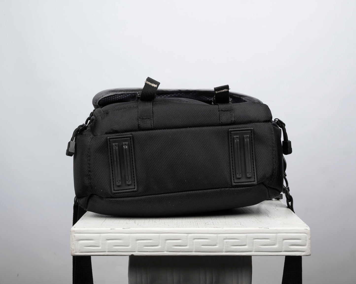 Nikon mid-sized black and grey camera bag