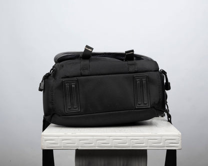 Nikon mid-sized black and grey camera bag