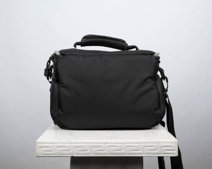 Nikon mid-sized black and grey camera bag
