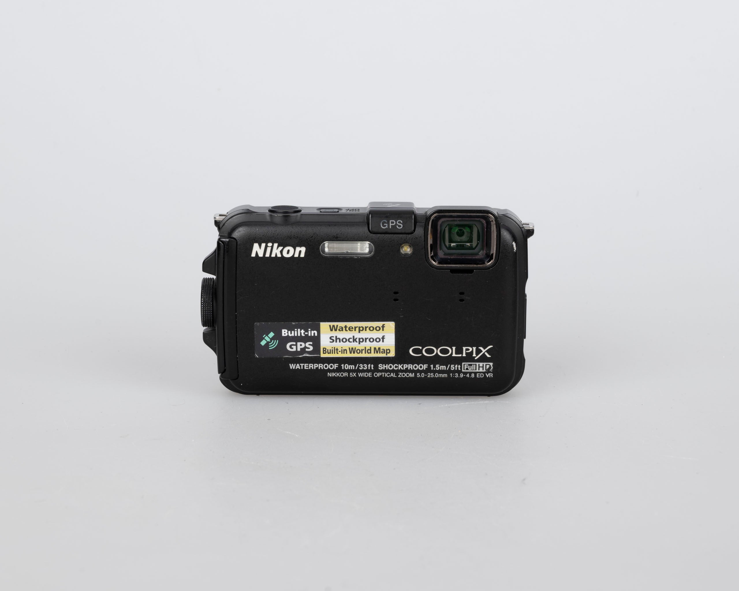 Nikon Coolpix AW100 16 MP rugged digicam w/ 8GB SD card + battery