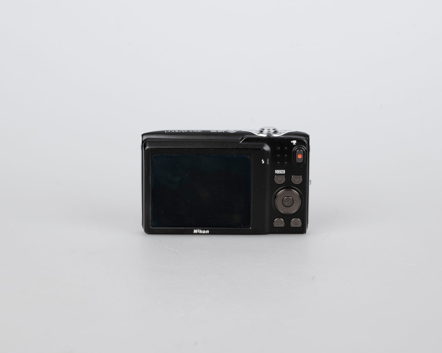 Nikon Coolpix S3100 14MP digicam w/ 4GB SD card + battery + charger
