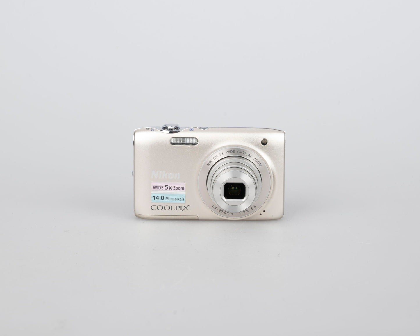 Nikon Coolpix S3100 14MP digicam w/ 4GB SD card + battery + charger