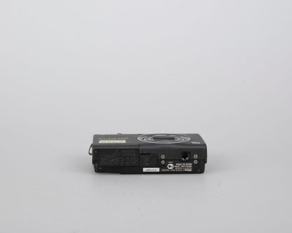 Nikon Coolpix S6100 16 MP digicam w/ battery + USB charge cable (uses SD cards)