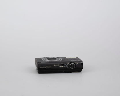 Nikon Coolpix S6100 16 MP digicam w/ battery + USB charge cable (uses SD cards)