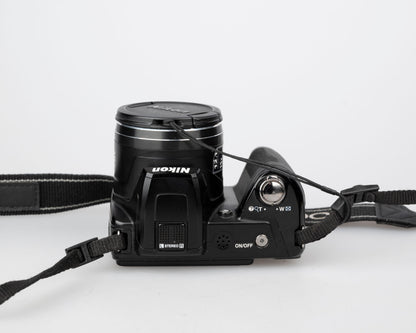 Nikon Coolpix L100 12.1 MP CCD sensor digicam (uses AA batteries + SD card)