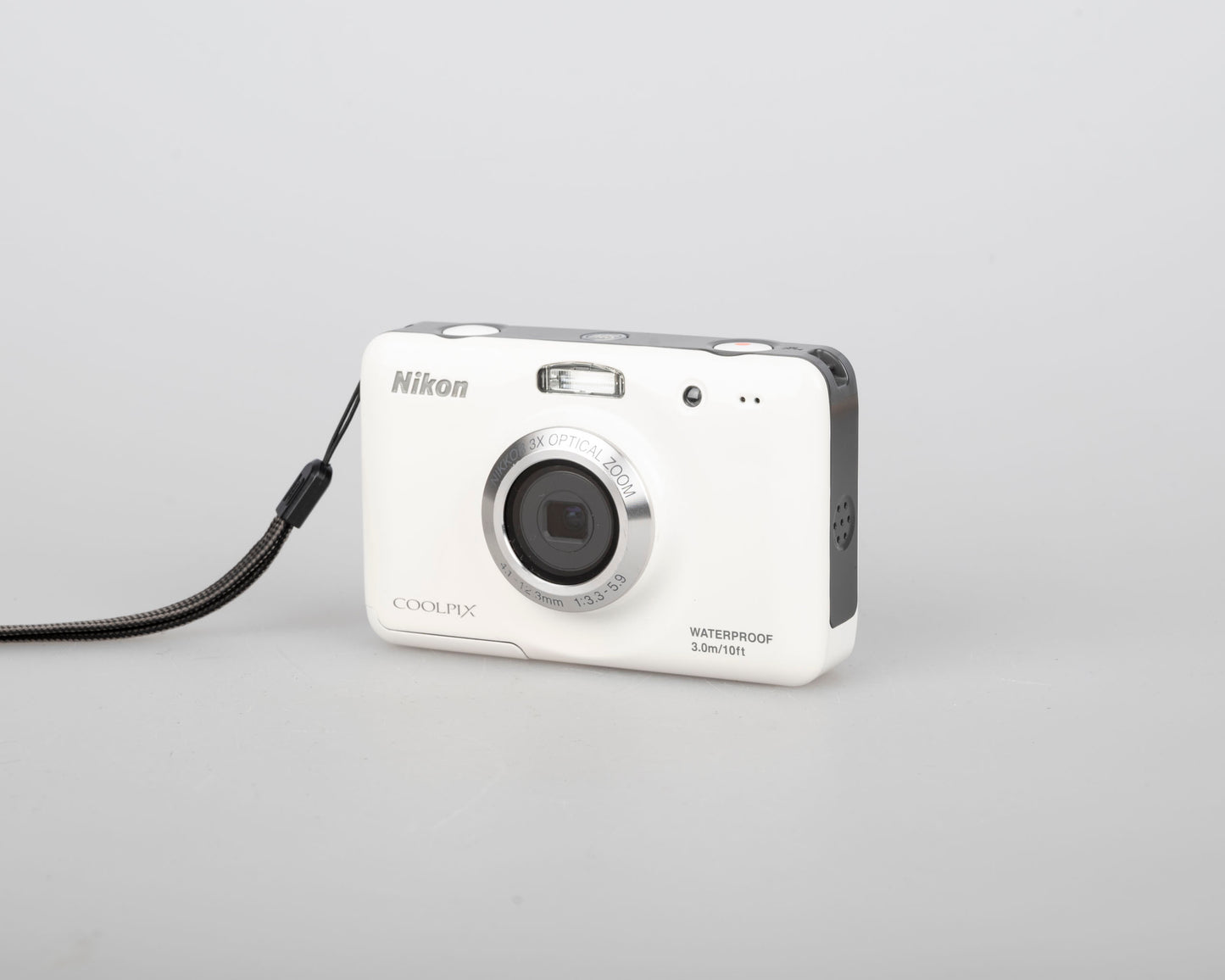 Nikon Coolpix S30 10 MP digicam w/ 8GB SD card (uses AA batteries)