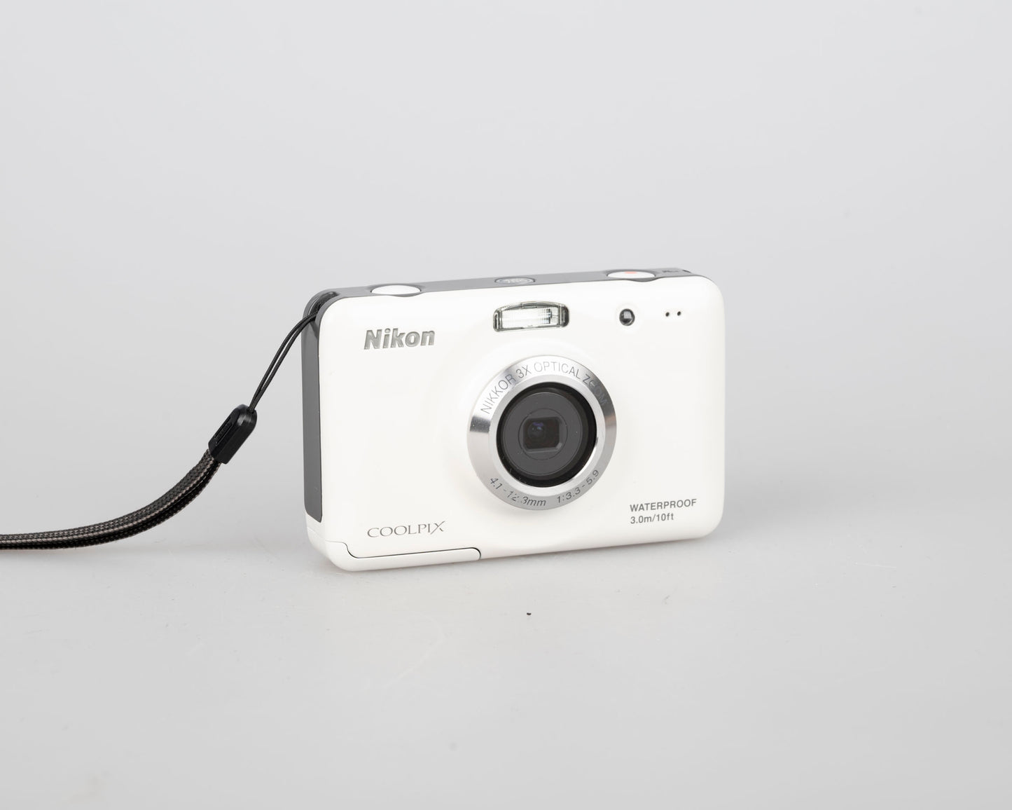 Nikon Coolpix S30 10 MP digicam w/ 8GB SD card (uses AA batteries)