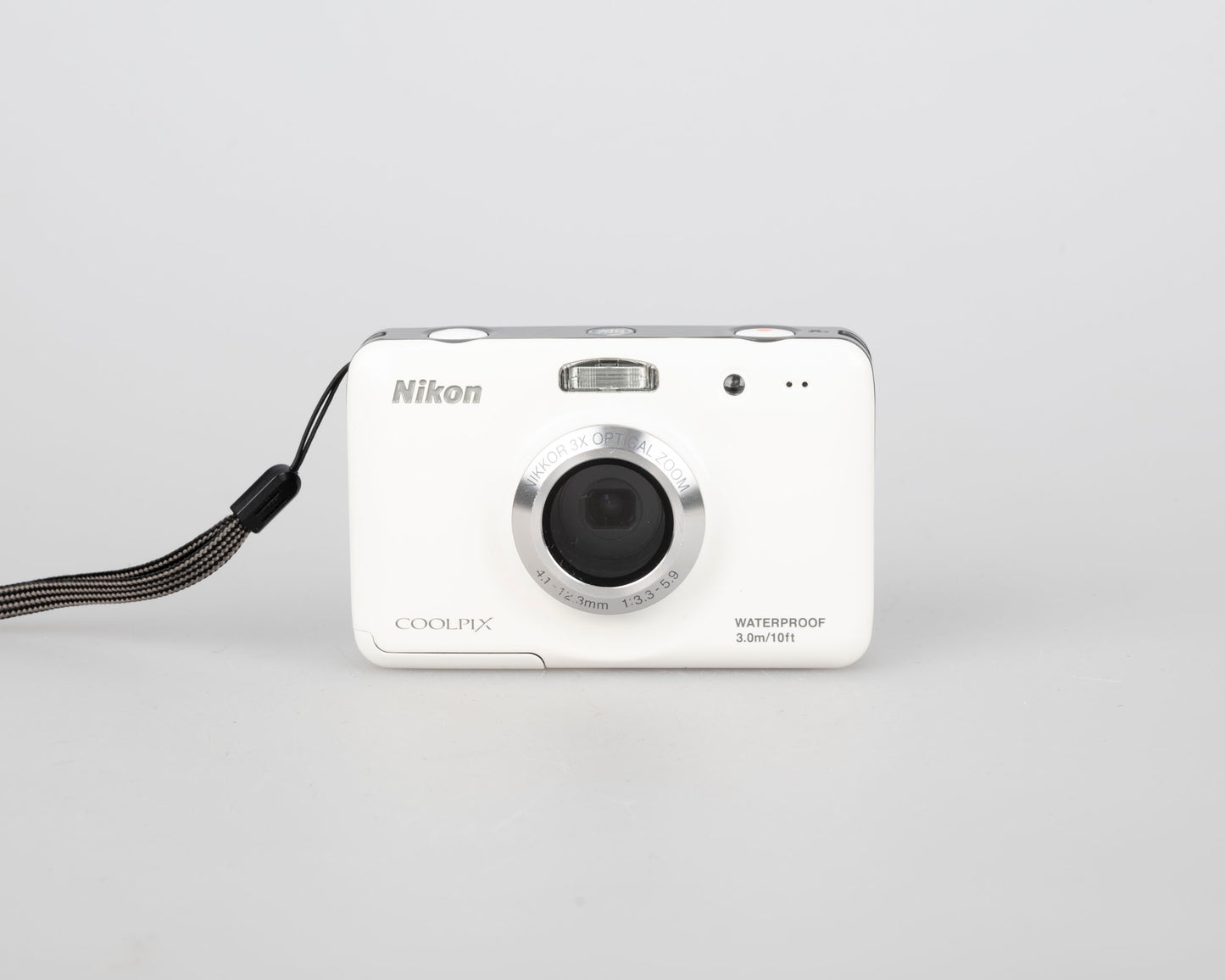 Nikon Coolpix S30 10 MP digicam w/ 8GB SD card (uses AA batteries)