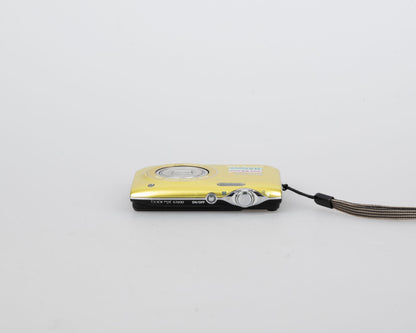Appareil photo numérique Nikon Coolpix S3100 14MP avec carte SD 8 Go + batterie + chargeur (jaune-vert)
