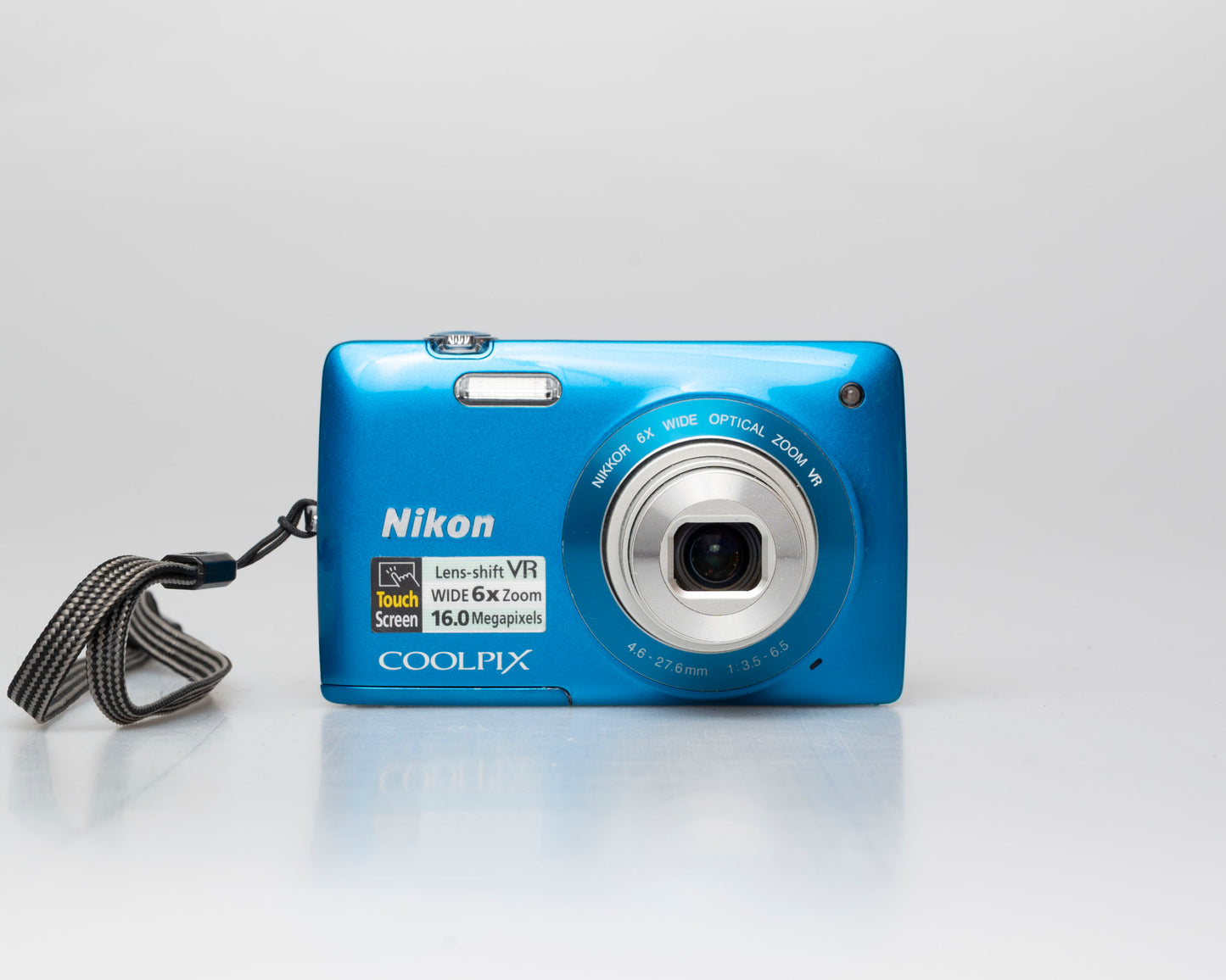 Nikon Coolpix S4300 16MP digicam w/ 8GB SD card + battery + charger (serial 50004782)
