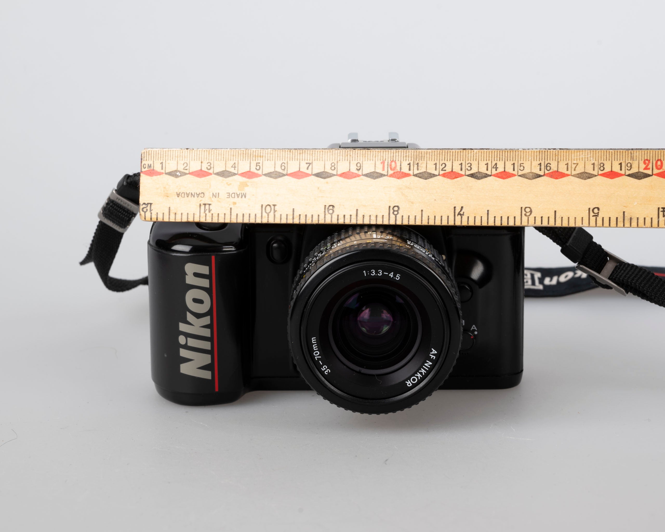 Nikon F-401X 35mm film SLR w/ AF Nikkor 35-70mm lens (serial