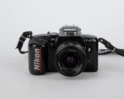 Nikon F-401X reflex argentique 35 mm avec objectif AF Nikkor 35-70 mm (série 2310817)
