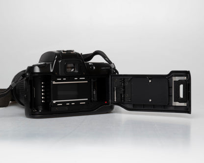 Nikon F60 35mm film SLR w/ AF Nikkor 28-80mm lens + manual (serial 2696418)