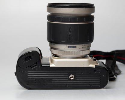 Nikon F60 35mm film SLR w/ AF Tamron 28-200mm lens (serial 2281992)