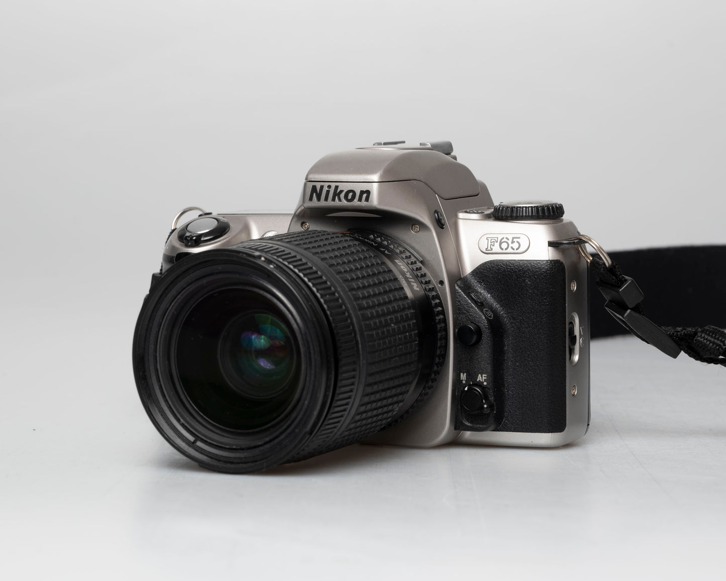 Nikon F65 (aka N65) 35mm film SLR w/ AF Nikkor 28-80mm lens (serial 2941044)