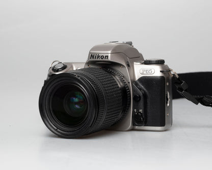Nikon F65 (aka N65) 35mm film SLR w/ AF Nikkor 28-80mm lens (serial 2941044)
