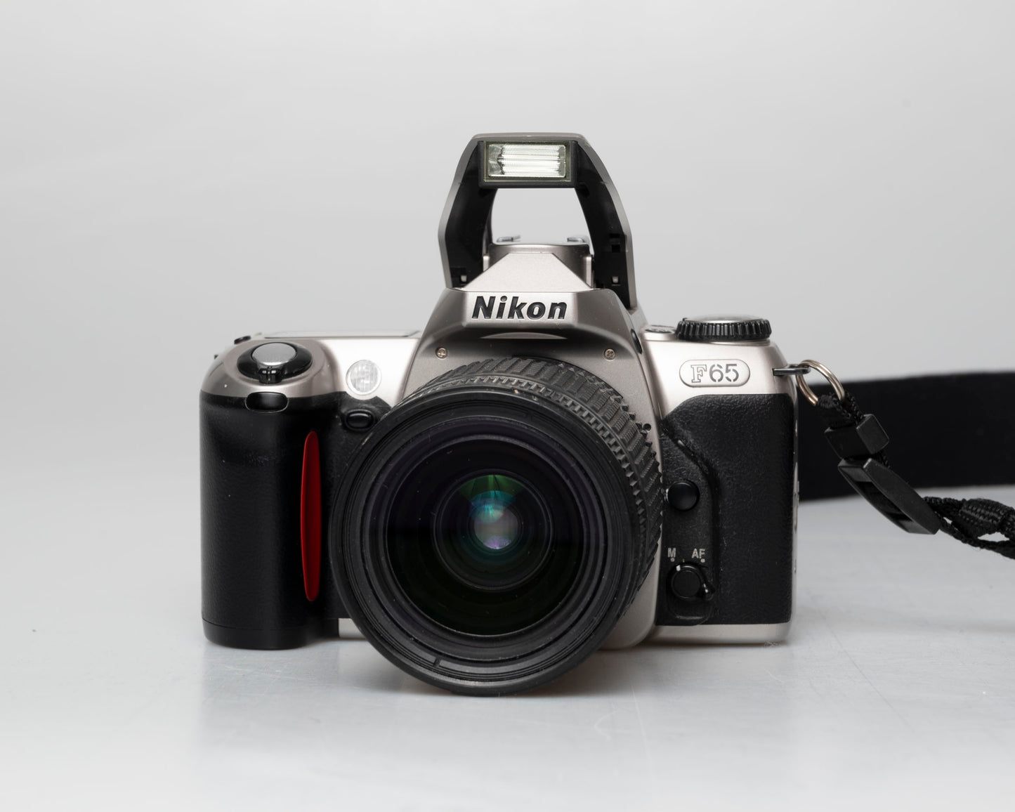 Nikon F65 (aka N65) 35mm film SLR w/ AF Nikkor 28-80mm lens (serial 2941044)