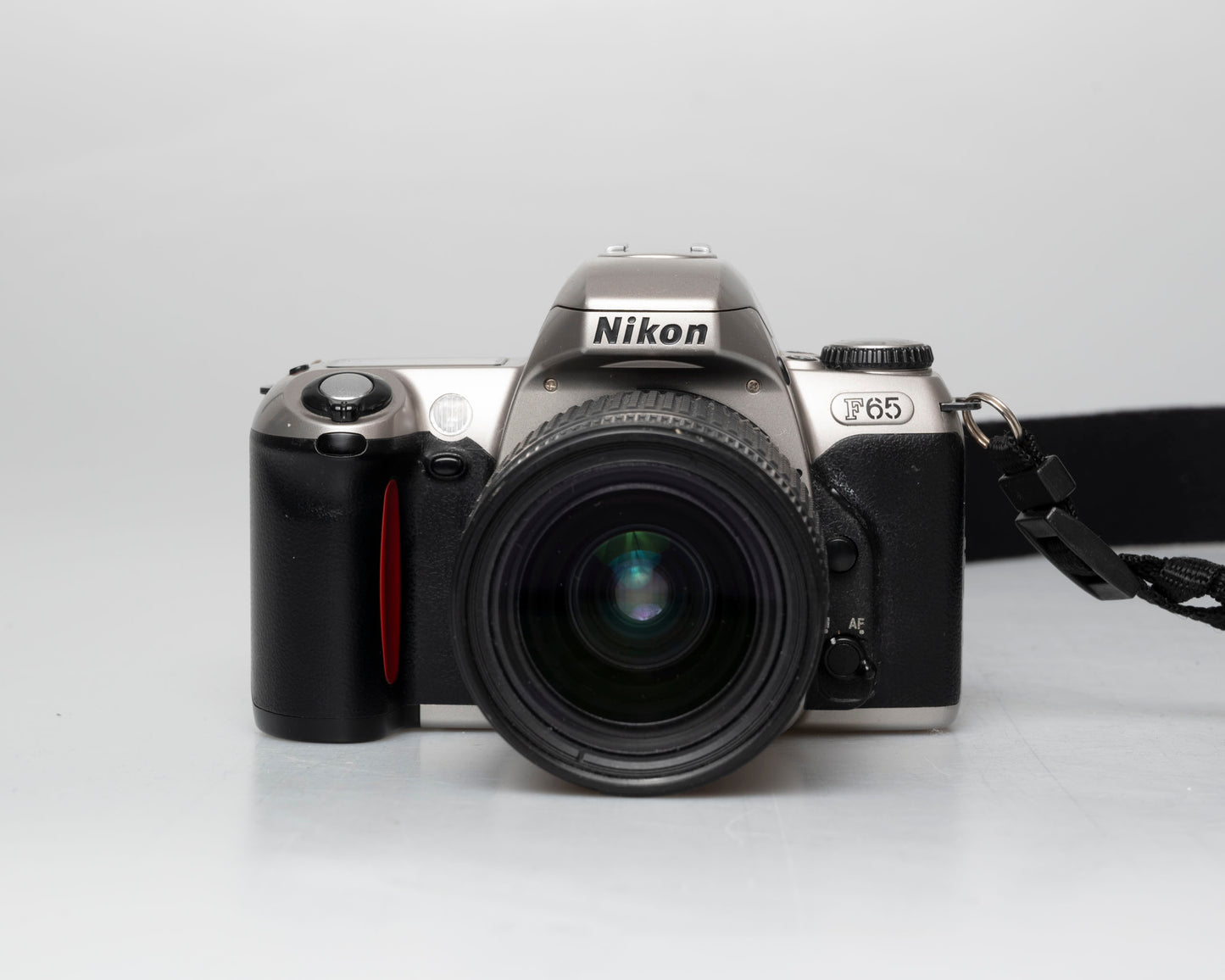 Nikon F65 (aka N65) 35mm film SLR w/ AF Nikkor 28-80mm lens (serial 2941044)