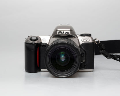 Nikon F65 (aka N65) 35mm film SLR w/ AF Nikkor 28-80mm lens (serial 2941044)
